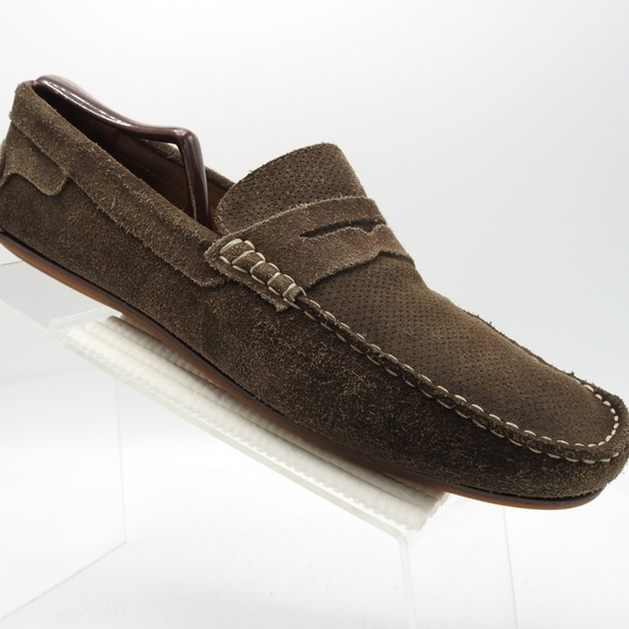 Saks Fifth Avenue Sz 11.5 Penny Loafer Mens B6 C36 main image 4